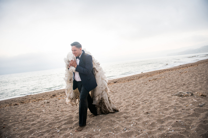 Christine and Victor Trash the Dress